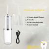 Oral jet Electric Water Flosser USB Rechargeable 3 modes